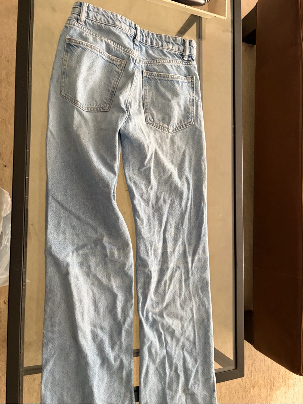 Zara Light Blue Women's Bootcut Jeans